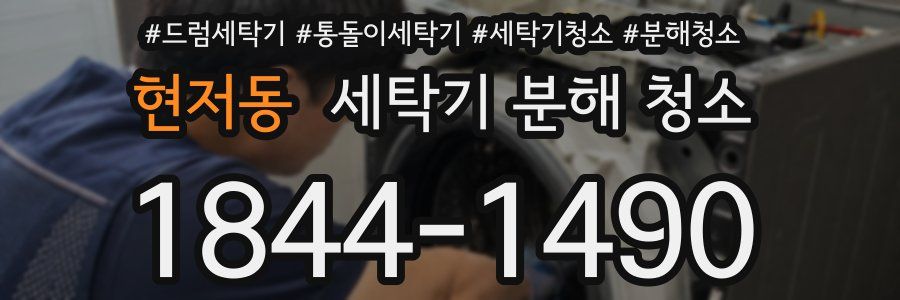 현저동 세탁기 분해 청소