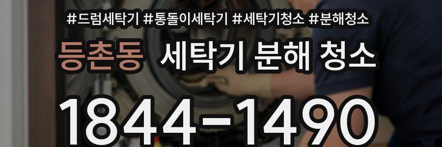 등촌동 세탁기 분해 청소