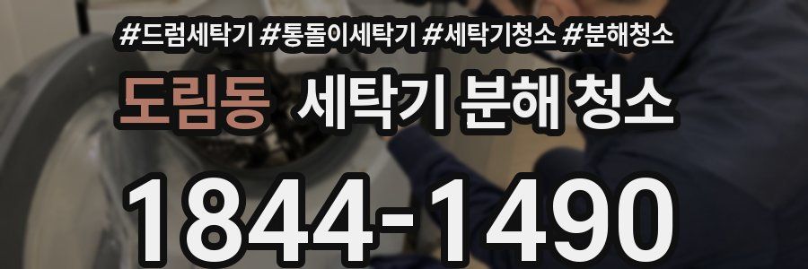 도림동 세탁기 분해 청소