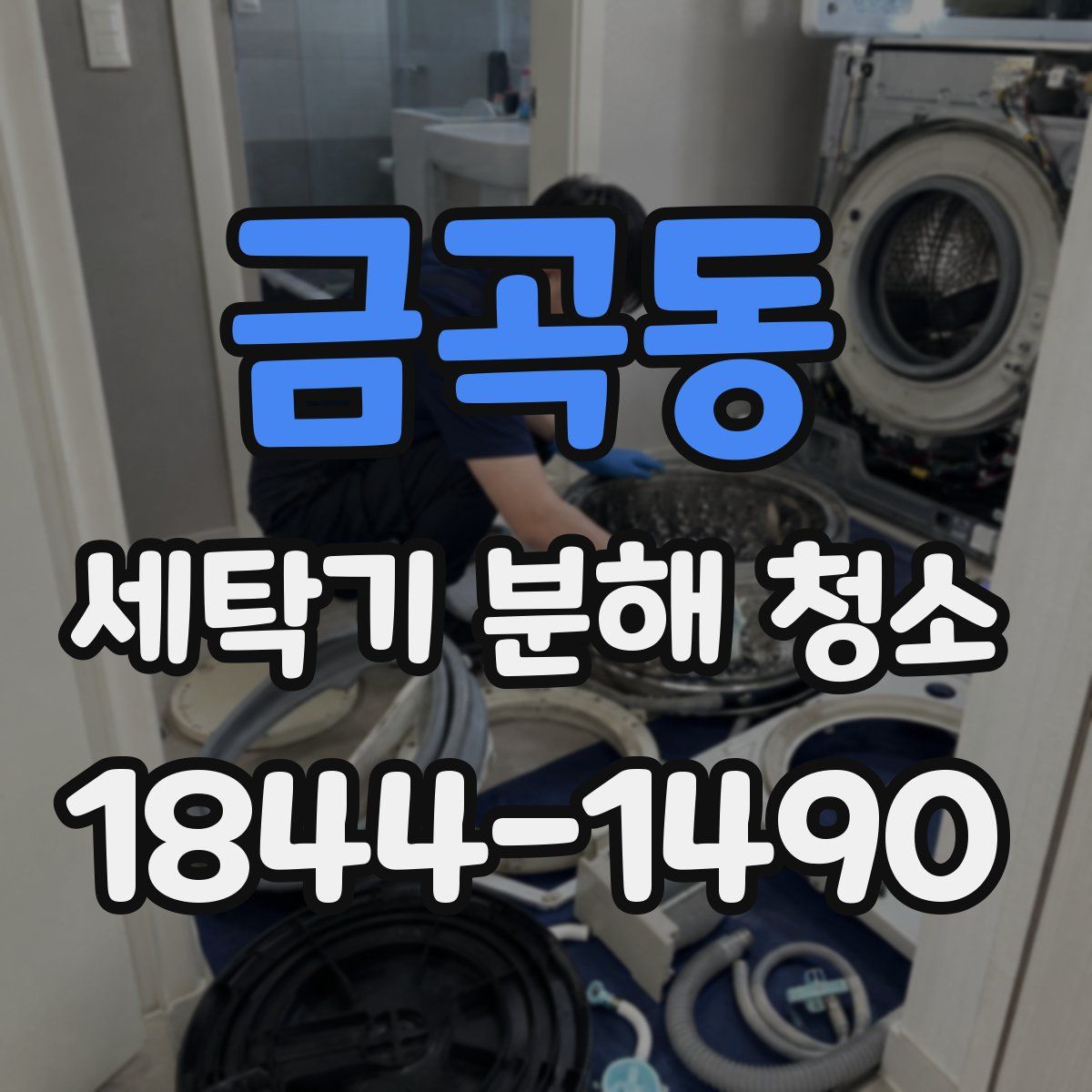 금곡동 세탁기 분해 청소