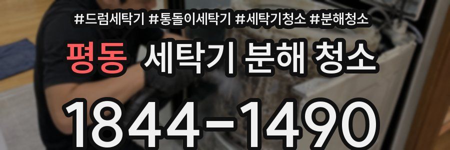 평동 세탁기 분해 청소
