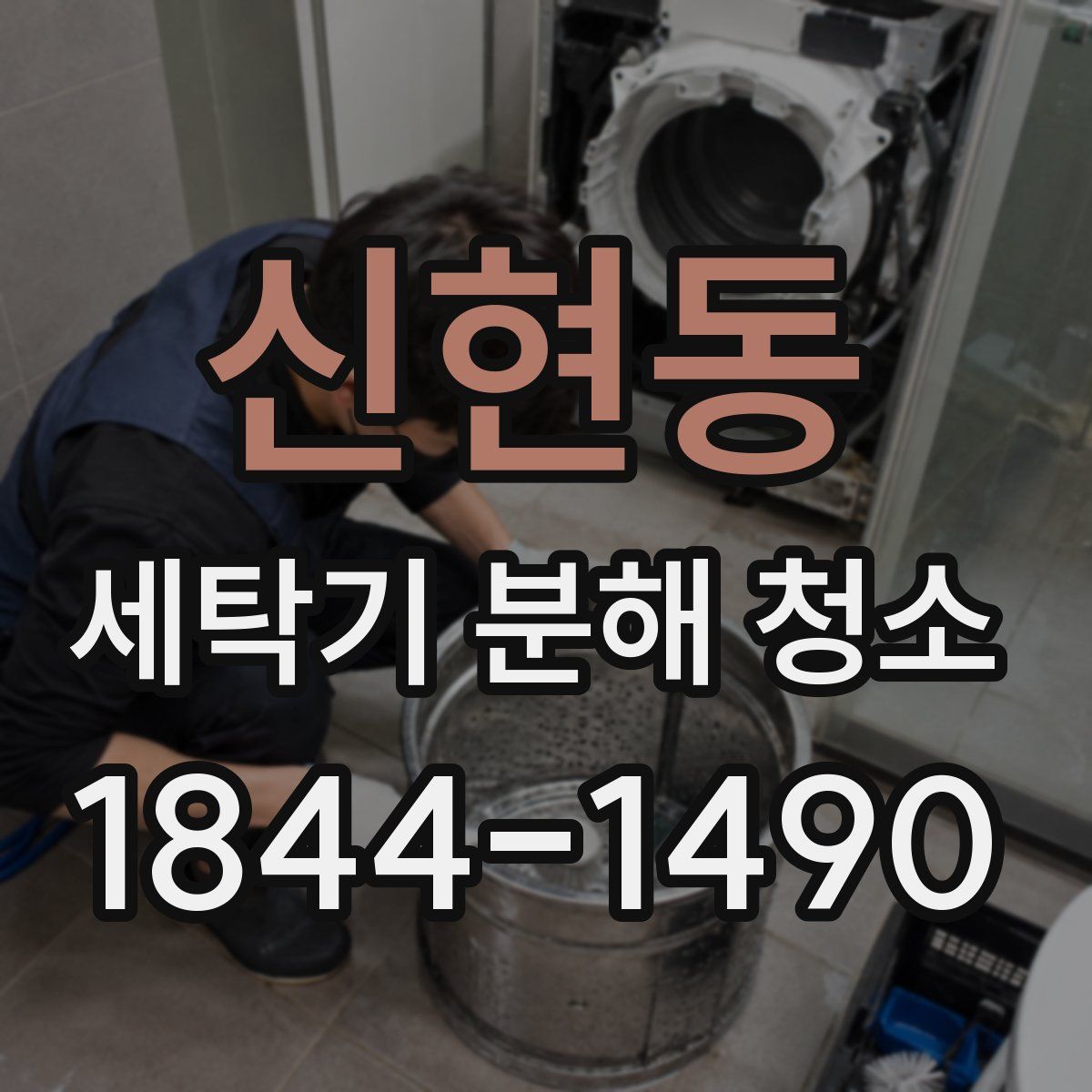 신현동 세탁기 분해 청소