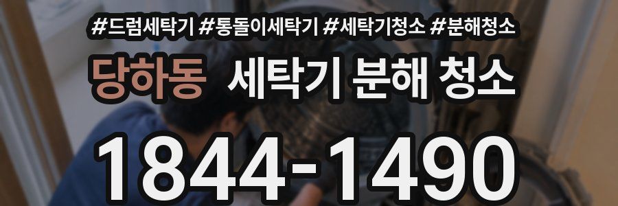 당하동 세탁기 분해 청소