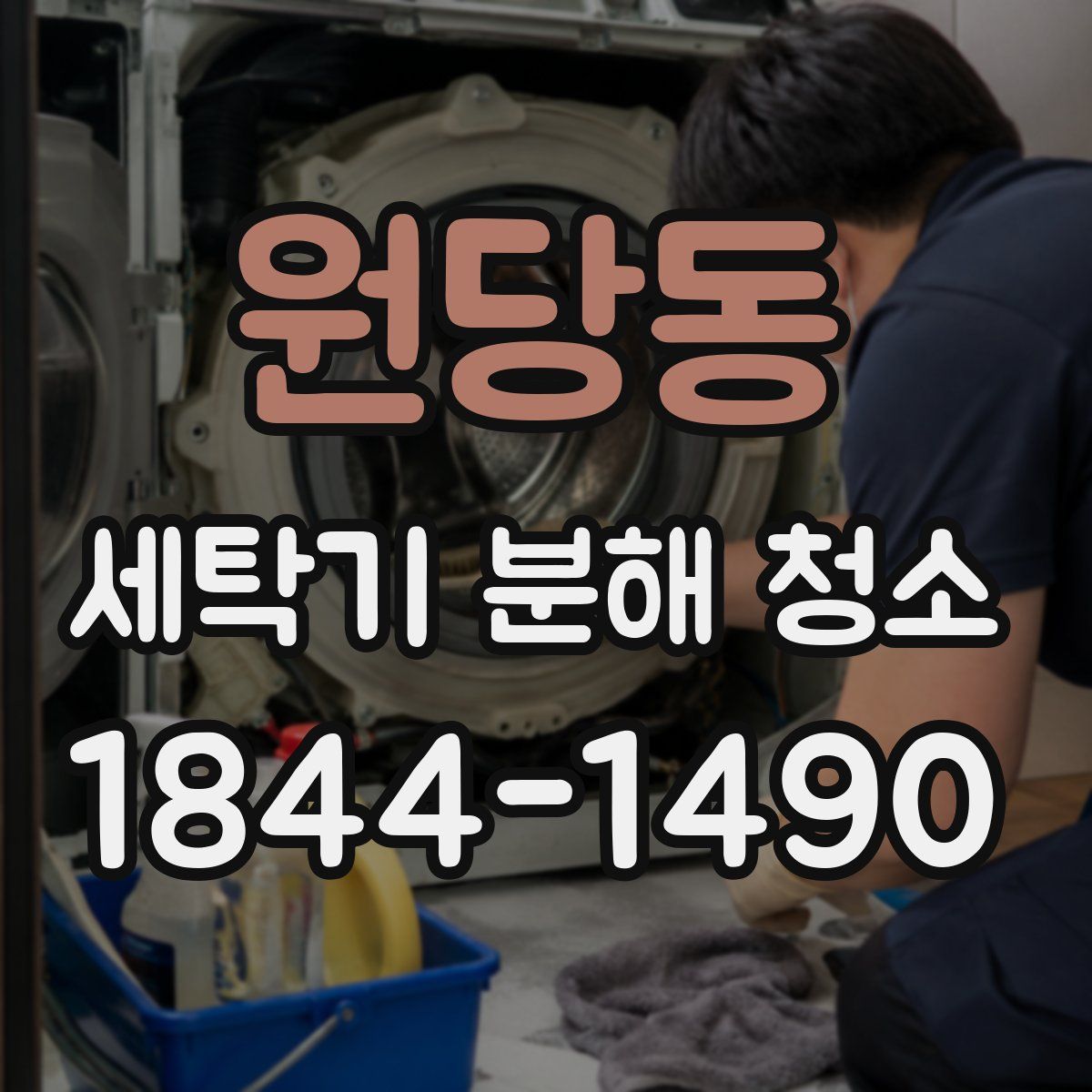 원당동 세탁기 분해 청소