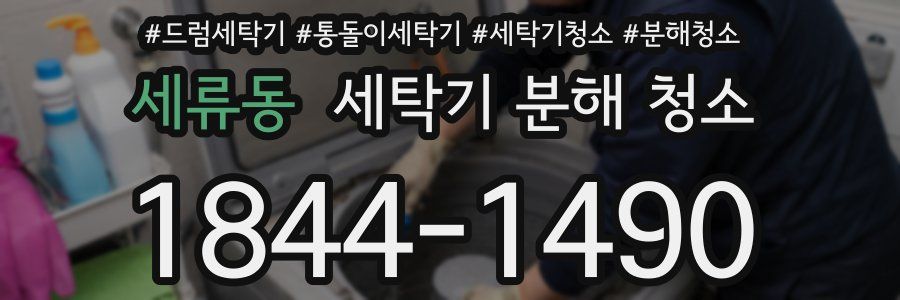세류동 세탁기 분해 청소