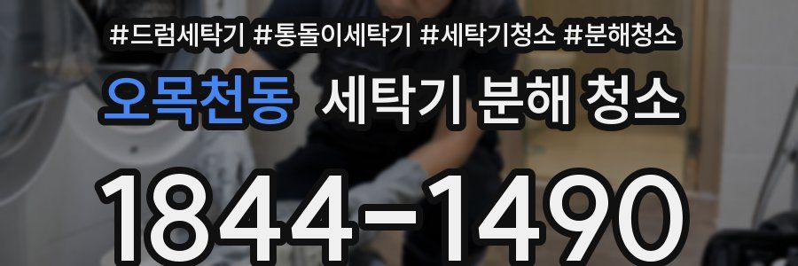 오목천동 세탁기 분해 청소
