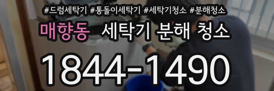 매향동 세탁기 분해 청소