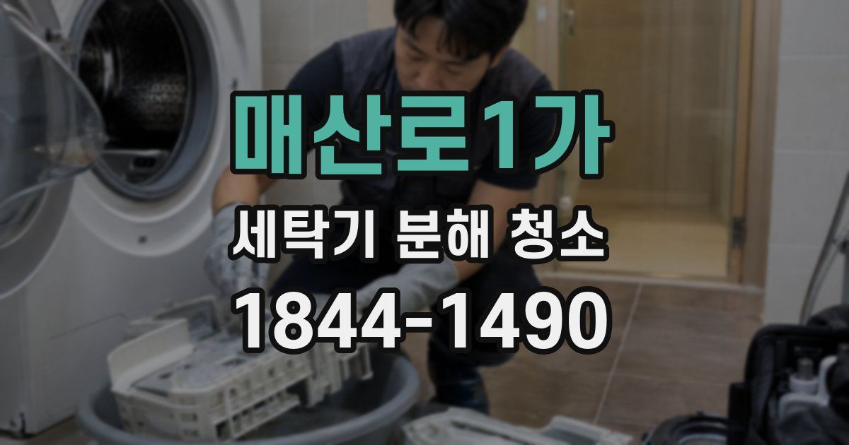매산로1가 세탁기 분해 청소