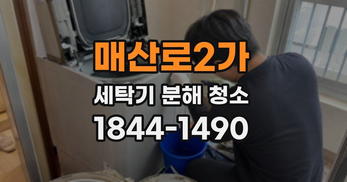 매산로2가 세탁기 분해 청소