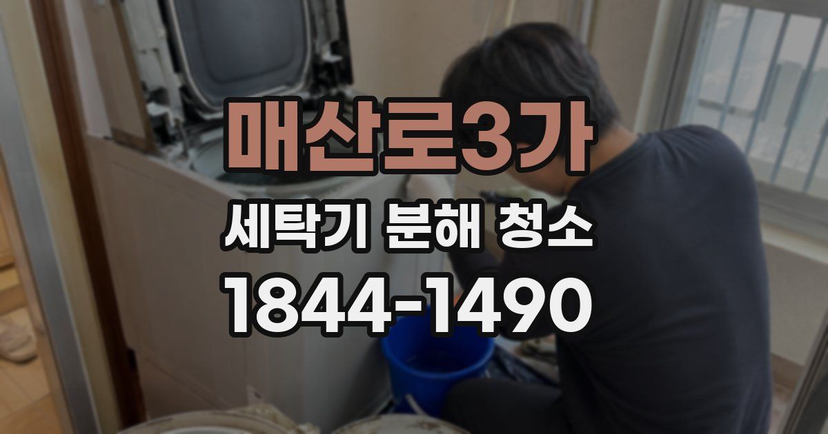 매산로3가 세탁기 분해 청소