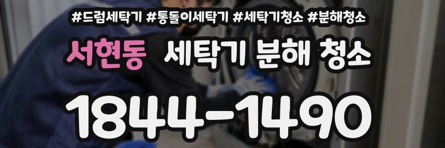 서현동 세탁기 분해 청소