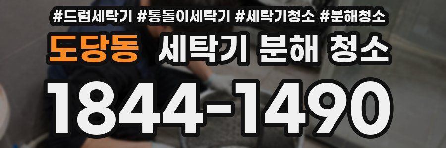 도당동 세탁기 분해 청소