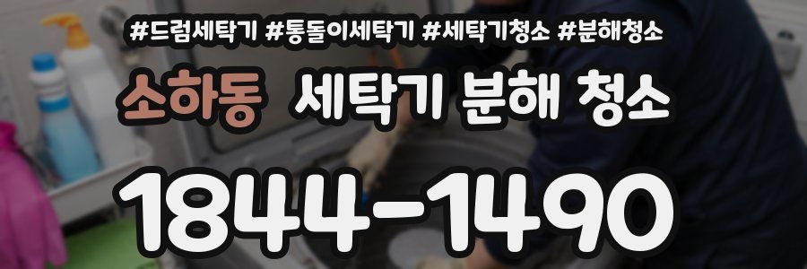 소하동 세탁기 분해 청소