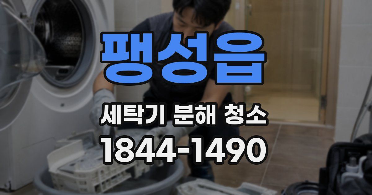 팽성읍 세탁기 분해 청소