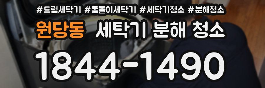 원당동 세탁기 분해 청소