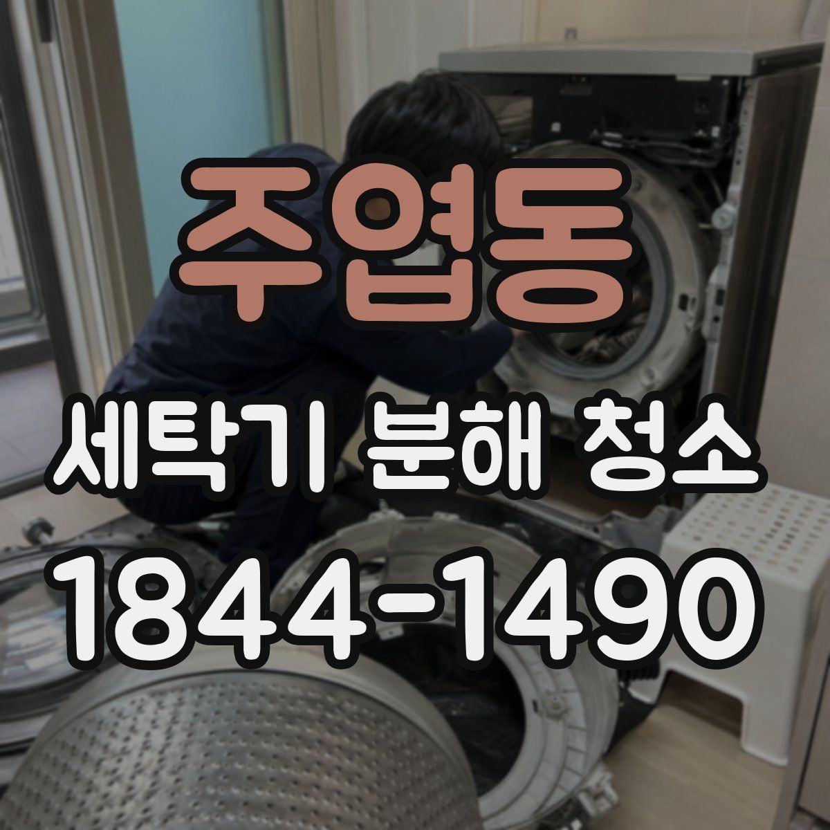 주엽동 세탁기 분해 청소