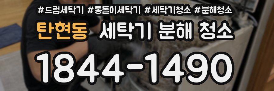 탄현동 세탁기 분해 청소
