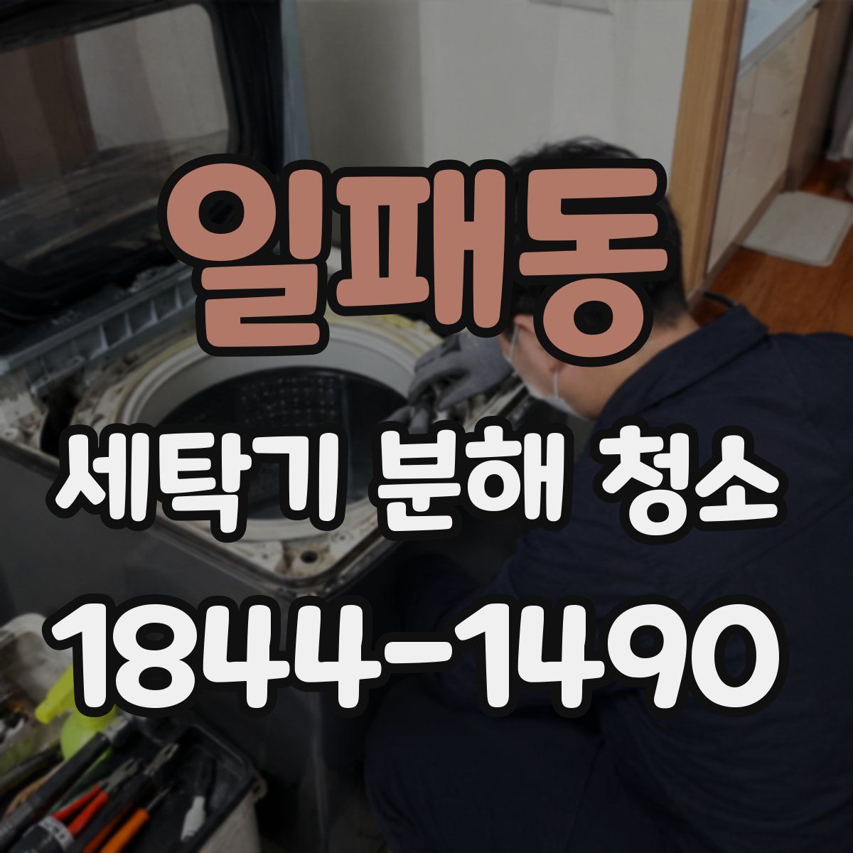 일패동 세탁기 분해 청소