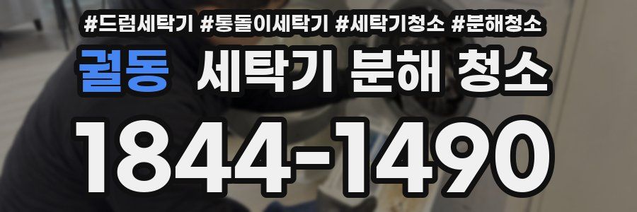 궐동 세탁기 분해 청소