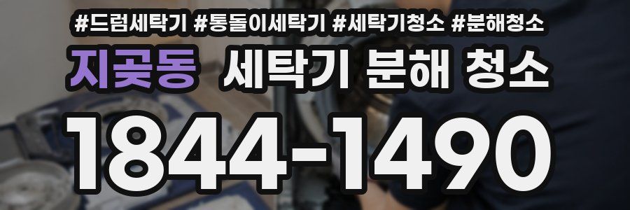 지곶동 세탁기 분해 청소