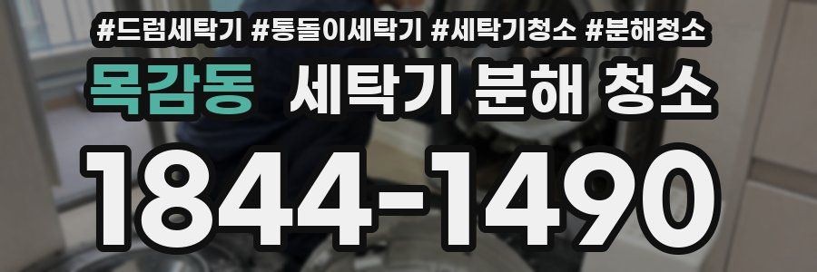목감동 세탁기 분해 청소