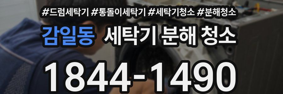 감일동 세탁기 분해 청소