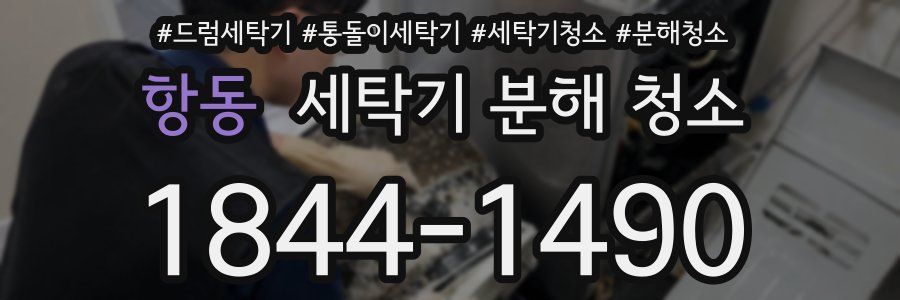 항동 세탁기 분해 청소