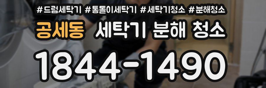 공세동 세탁기 분해 청소