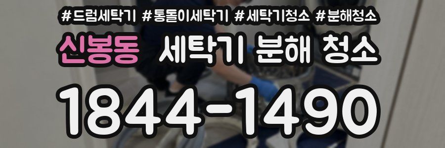 신봉동 세탁기 분해 청소