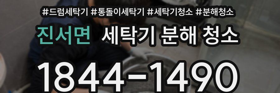 진서면 세탁기 분해 청소