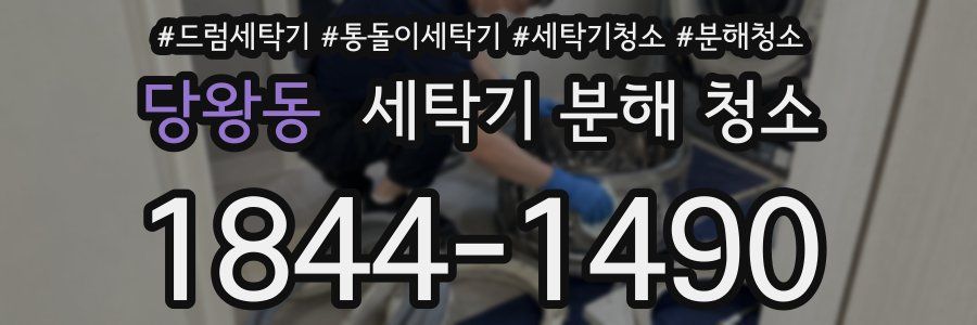 당왕동 세탁기 분해 청소