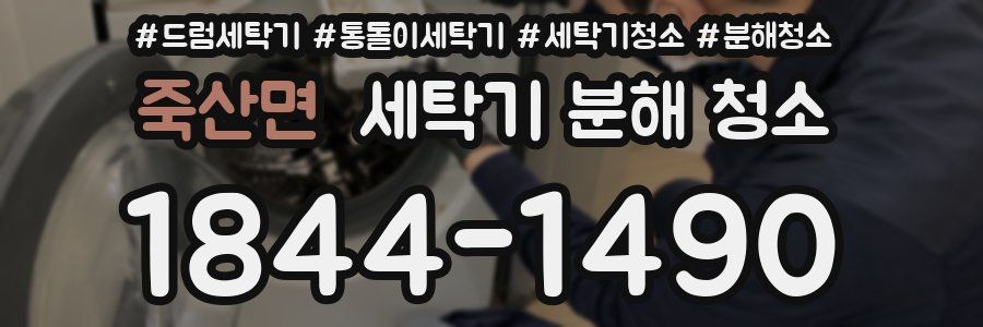 죽산면 세탁기 분해 청소
