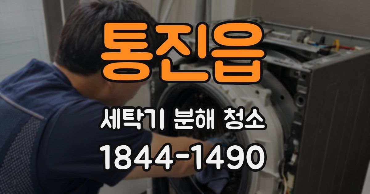 통진읍 세탁기 분해 청소