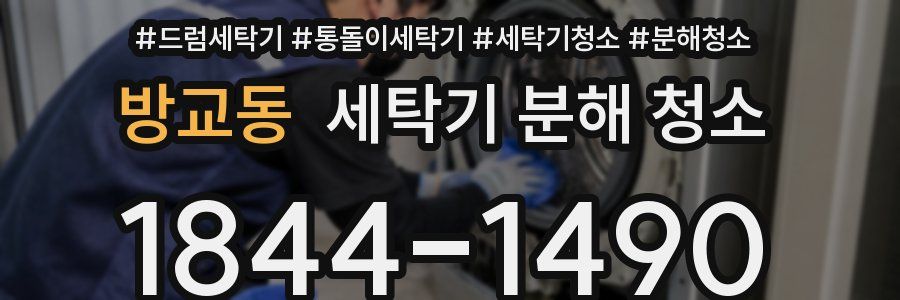 방교동 세탁기 분해 청소