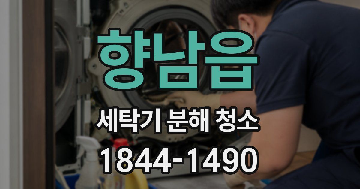 향남읍 세탁기 분해 청소