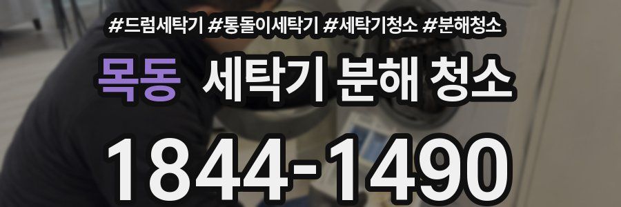 목동 세탁기 분해 청소