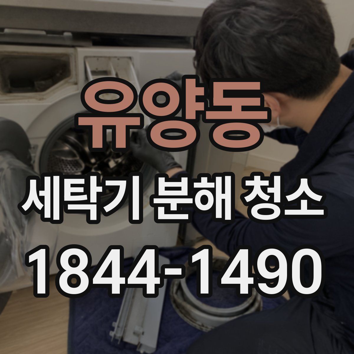 유양동 세탁기 분해 청소