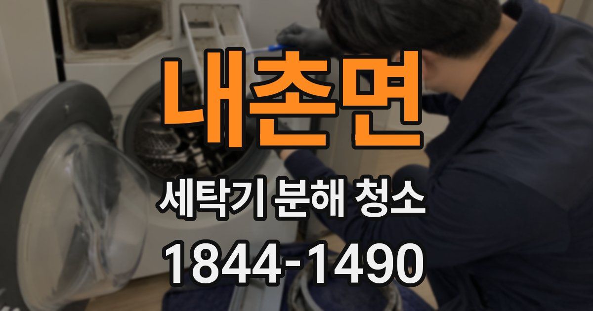 내촌면 세탁기 분해 청소