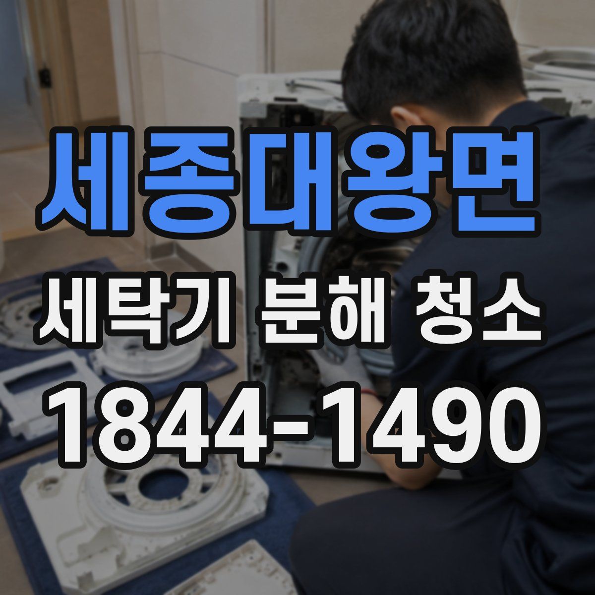 세종대왕면 세탁기 분해 청소