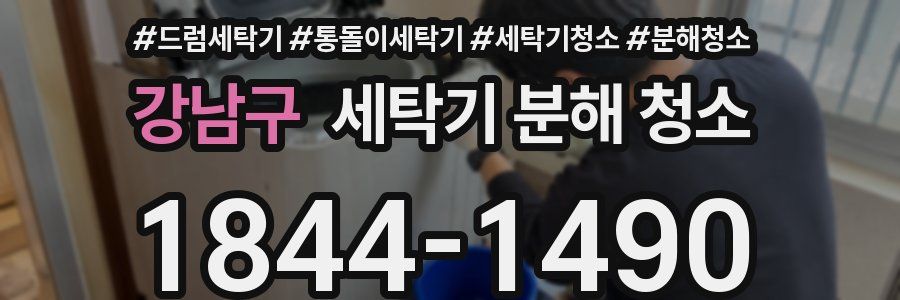 강남구 세탁기 분해 청소