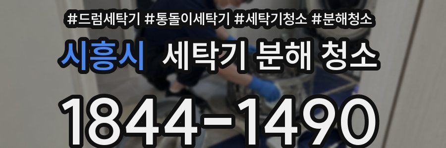 시흥시 세탁기 분해 청소