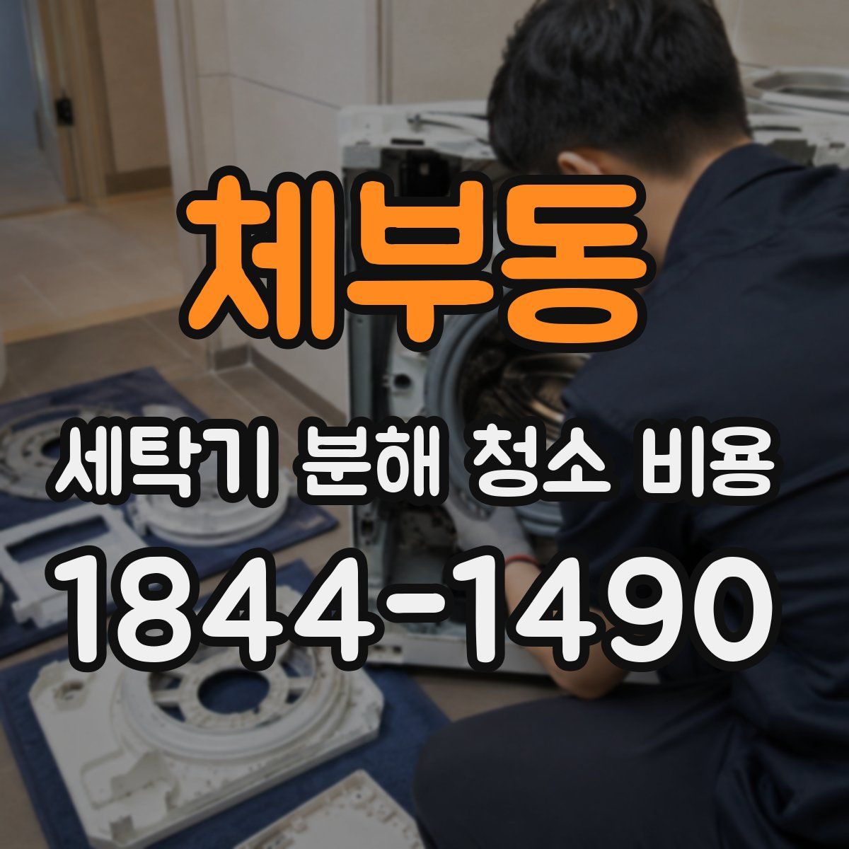 체부동 세탁기 분해 청소 비용