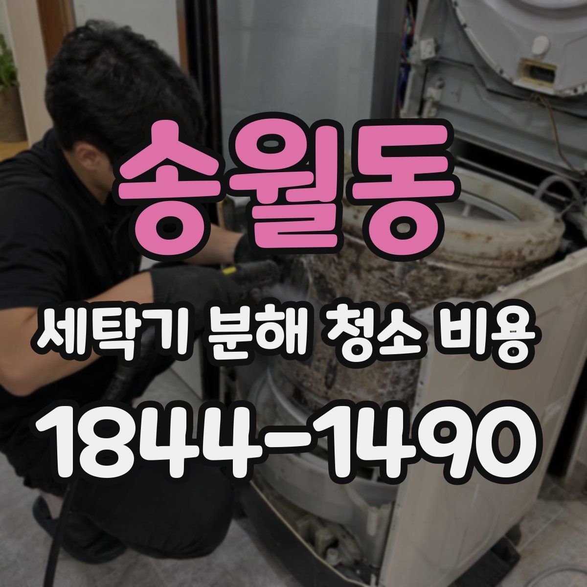 송월동 세탁기 분해 청소 비용
