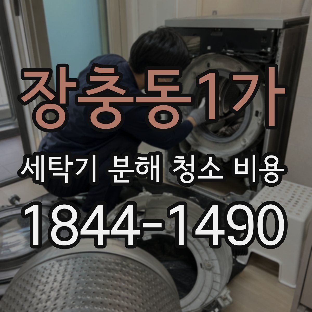 장충동1가 세탁기 분해 청소 비용