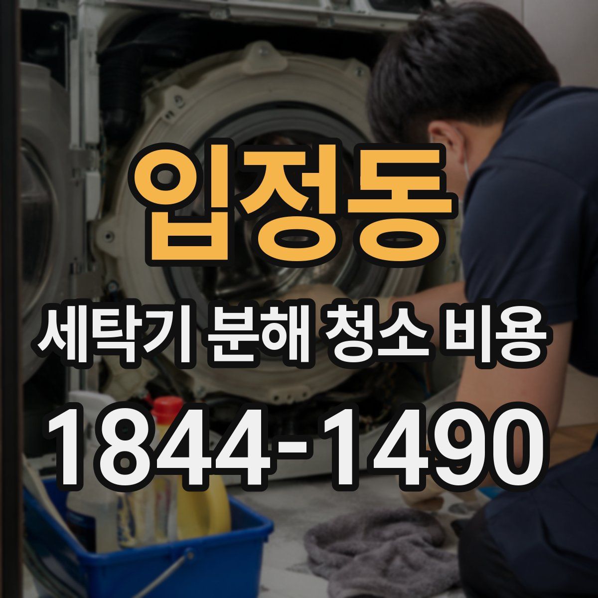 입정동 세탁기 분해 청소 비용