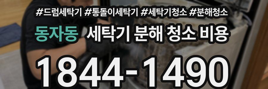 동자동 세탁기 분해 청소 비용