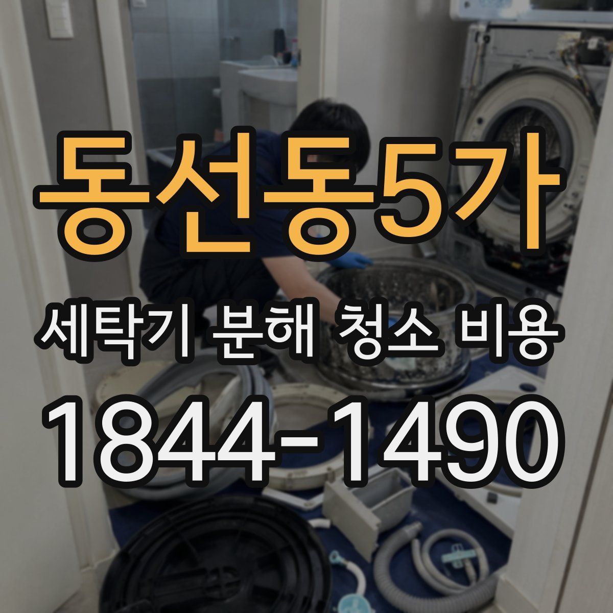 동선동5가 세탁기 분해 청소 비용