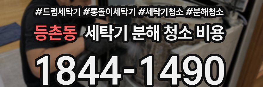 등촌동 세탁기 분해 청소 비용