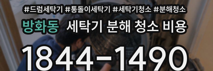 방화동 세탁기 분해 청소 비용