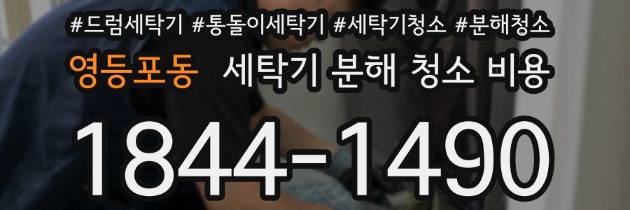 영등포동 세탁기 분해 청소 비용